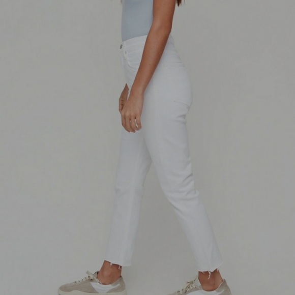 AGOLDE Riley High Waist Straight Leg Jeans - Picture 8 of 8